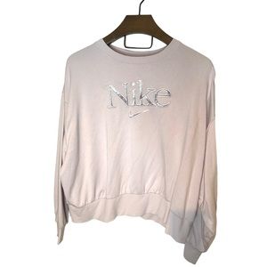 Nike plus size Femme cropped sweatshirt